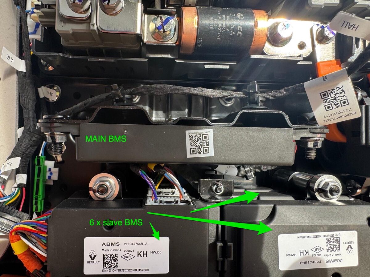 Dacia Spring battery BMS