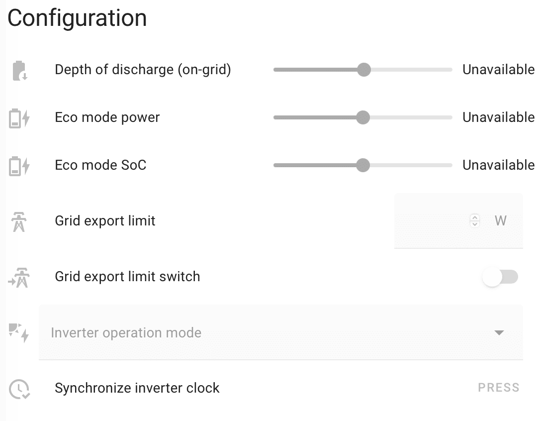GoodWeConfigurationPane