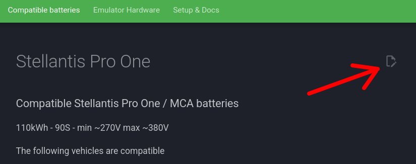 Edit this page button
